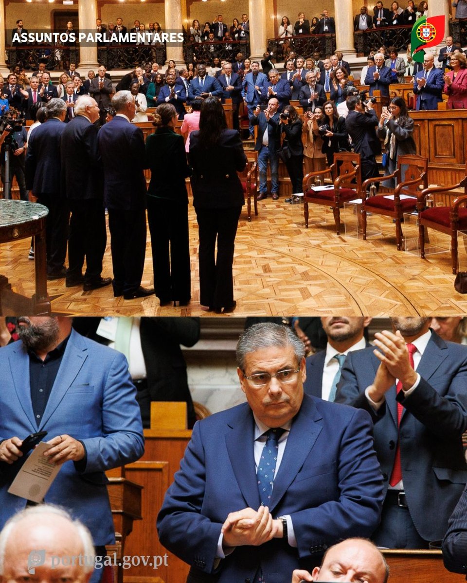 aparlamentares's tweet photo. 🌍Liberdade através do desporto. 
🏛️Carlos Abreu Amorim esteve na cerimónia do Prémio Norte‑Sul do Conselho da Europa, entregue a Miguel Ángel Moratinos e à iniciativa que permite a refugiados competir nos Jogos Olímpicos e Paralímpicos. #CarlosAbreuAmorim  #premionortesul https://t.co/HS5LzhnYt3