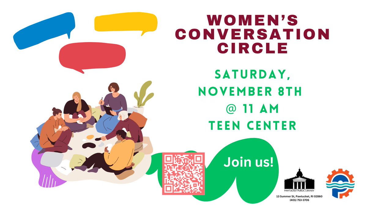 Whether you want to share your experiences, listen, or simply enjoy good company, this is a safe space for women of all ages and backgrounds to connect. Light refreshments will be served.

No pressure, no registration - just stop by and join the conversation!
