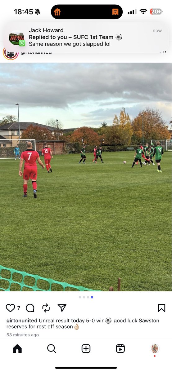 A Team save the day! The First Team &amp; Reserves both conceded 5 in 5-3 &amp; 5-0 defeats but the A Team won 5-2 at <a href="/WhittlesfordRes/">Whittlesford United Reserves</a> 

Full match reports to follow #SUFC #SawstonUnitedFC #Football