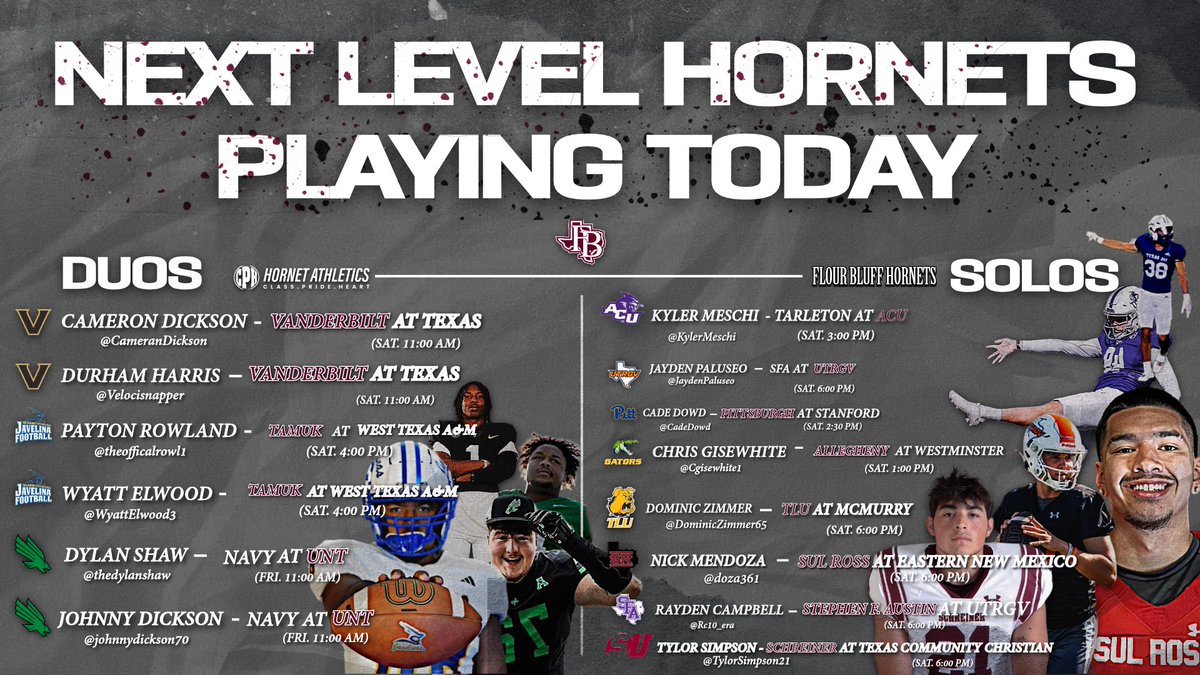 bluff_sports's tweet image. Best of luck to our next level @FBswarmfootball Hornets! #CPH