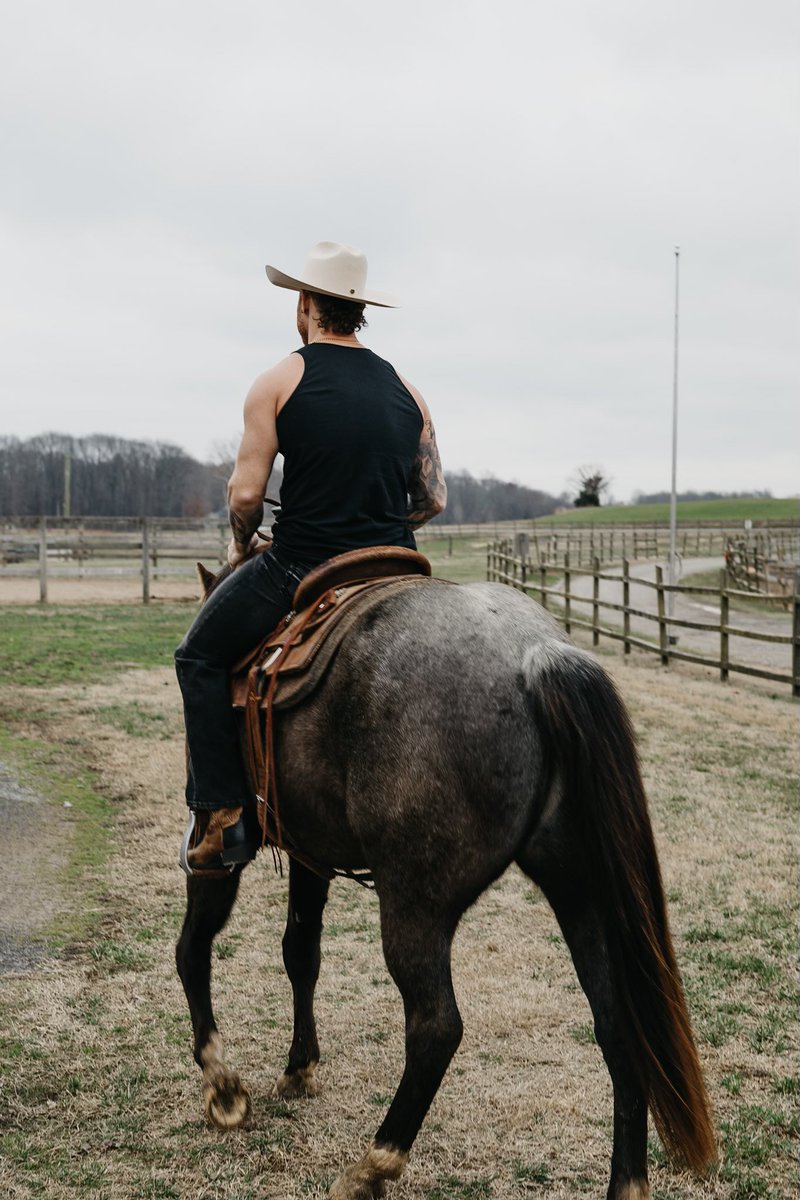 fellow Scorpios, where you at? #baileyzimmerman #scorpio #horsebackriding