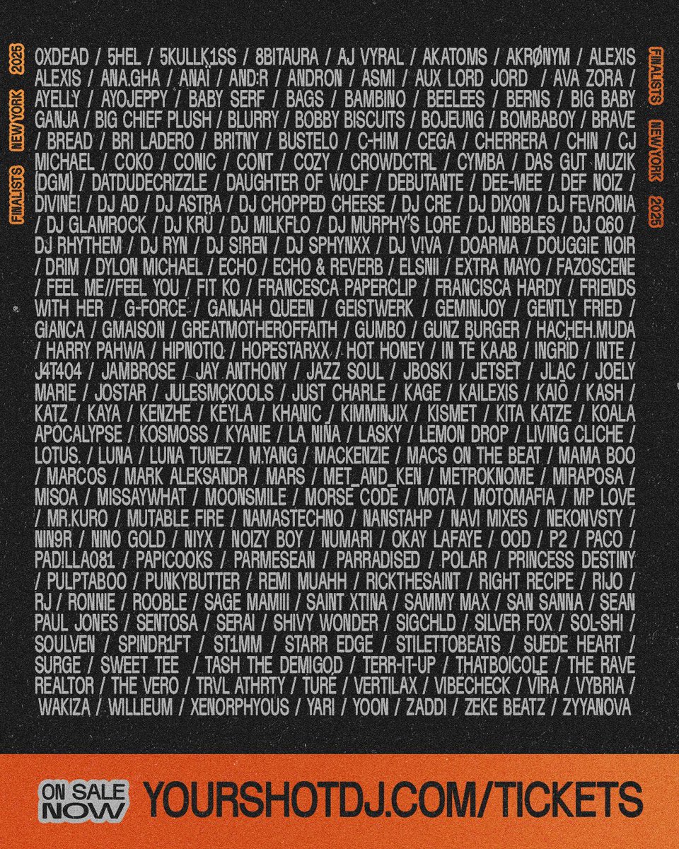 iseeunash's tweet photo. I’m DJing my first ever gig at Elsewhere for Your Shot USA 2025 – New York! 🎧🔥 Super excited, nervous, & grateful to be a finalist 🪩 🎟️ Tickets: https://t.co/Q00gO730Rj 💥 Use code PULPTABOO for a discount! Nov 22 | 12PM–LATE | Elsewhere BK #YourShotUSA https://t.co/xGVQjWXlOp