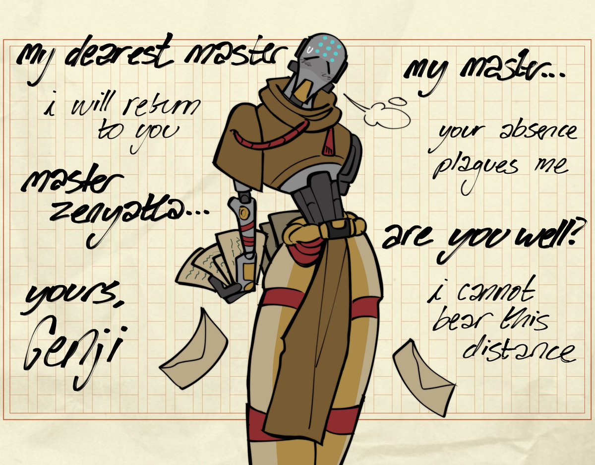 #overwatch #genyatta 💌