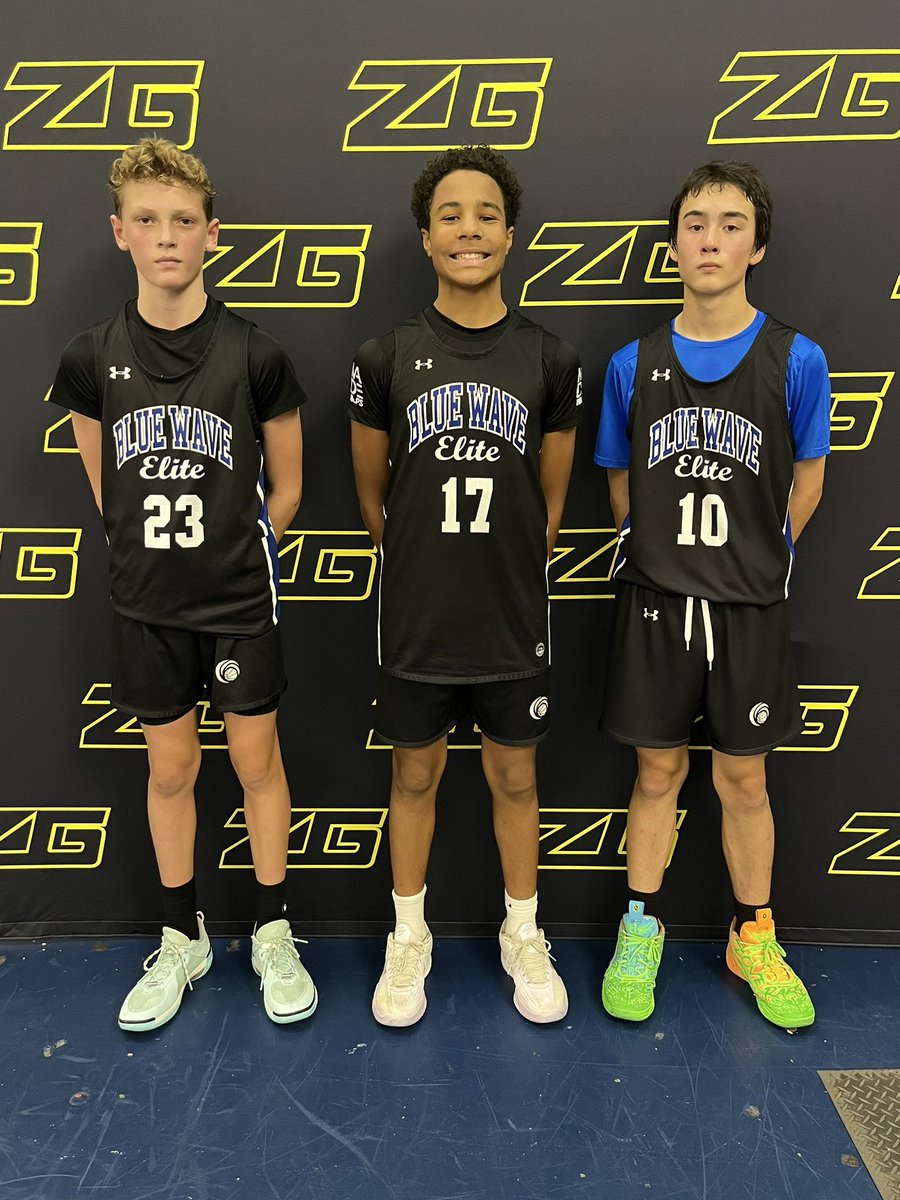 7th/8th Boys <a href="/BlueWaveBBall/">Blue Wave Basketball</a> with a STRONG dub to split the day heading into tomorrow!!💪😤

#ZGPOTG goes to Parker, Soma, &amp; Isaiah for a FIRE performance to help the boys grab a much needed win heading into tomorrow!🔥🏀

#ZGFinale