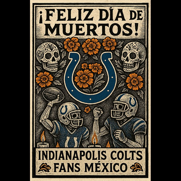 ColtsFansMexico's tweet image. Recordando a los se nos adelantaron.
@Colts  @ColtsLife  #DiaDeMuertos