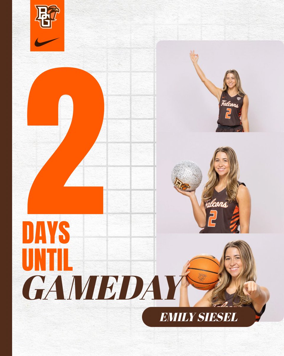 BGSUWBB's tweet photo. 2 DAYS ‘TIL TIP‼️🏀

#AyZiggy | #EarnIt https://t.co/4E6Th13tsc