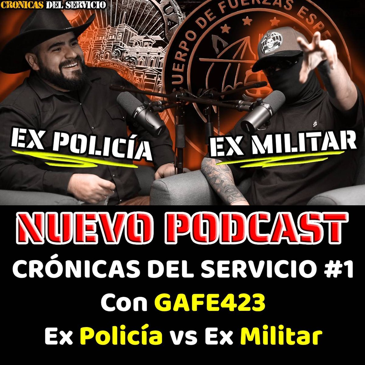 SegmentoArmado's tweet image. 🚨NUEVO VIDEO🚨 GAFE423 y Segmento Armado se unen en una colaboración ÉPICA  🤩 Bienvenidos a su nuevo podcast CRÓNICAS DEL SERVICIO 😎
youtu.be/0IQhUl3nr1E?si…

#SegmentoArmado #GAFE423 #Podcast #Militar #Policia