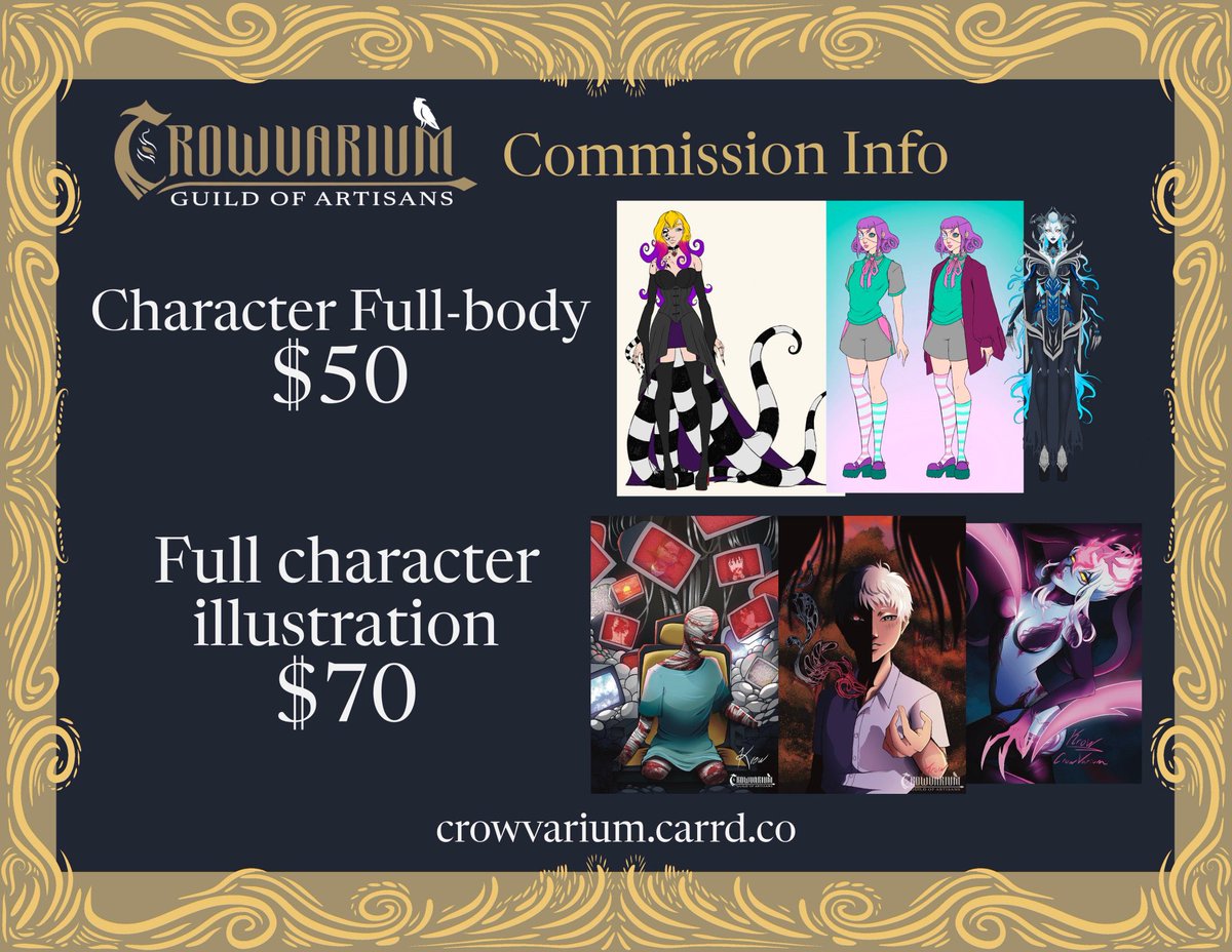 Krow CrowVarium (C0MMS 0PEN) tweet media