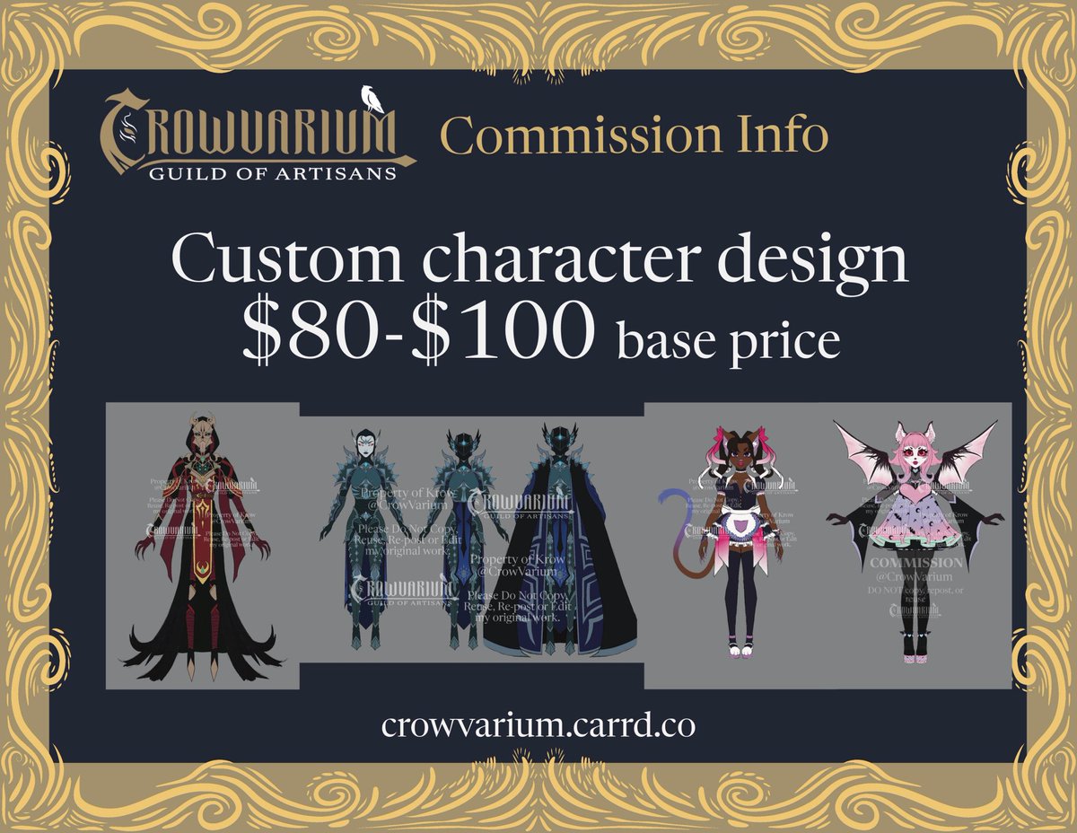 Krow CrowVarium (C0MMS 0PEN) tweet media