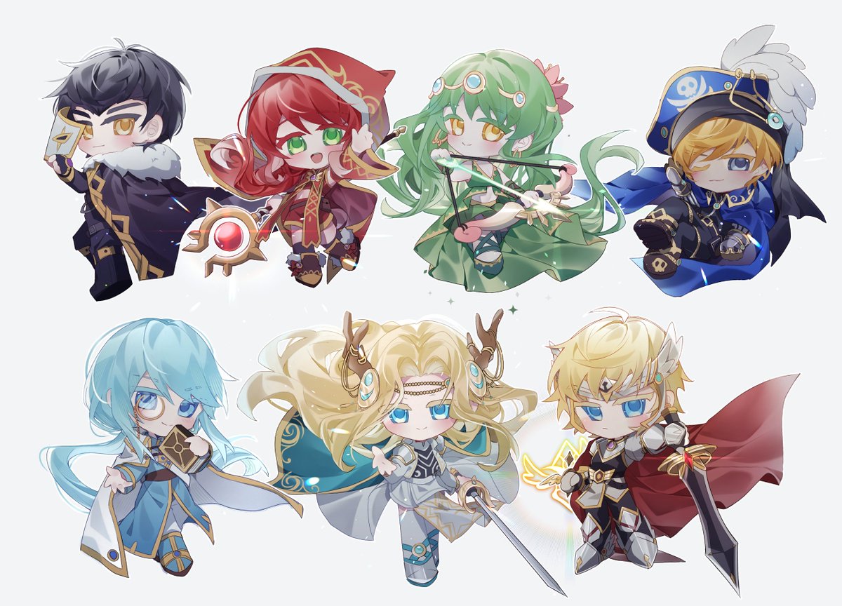 #Maplestory  #메이플스토리
媽ㄉ我終於畫完ㄌ...
當一輩子皇家騎士團