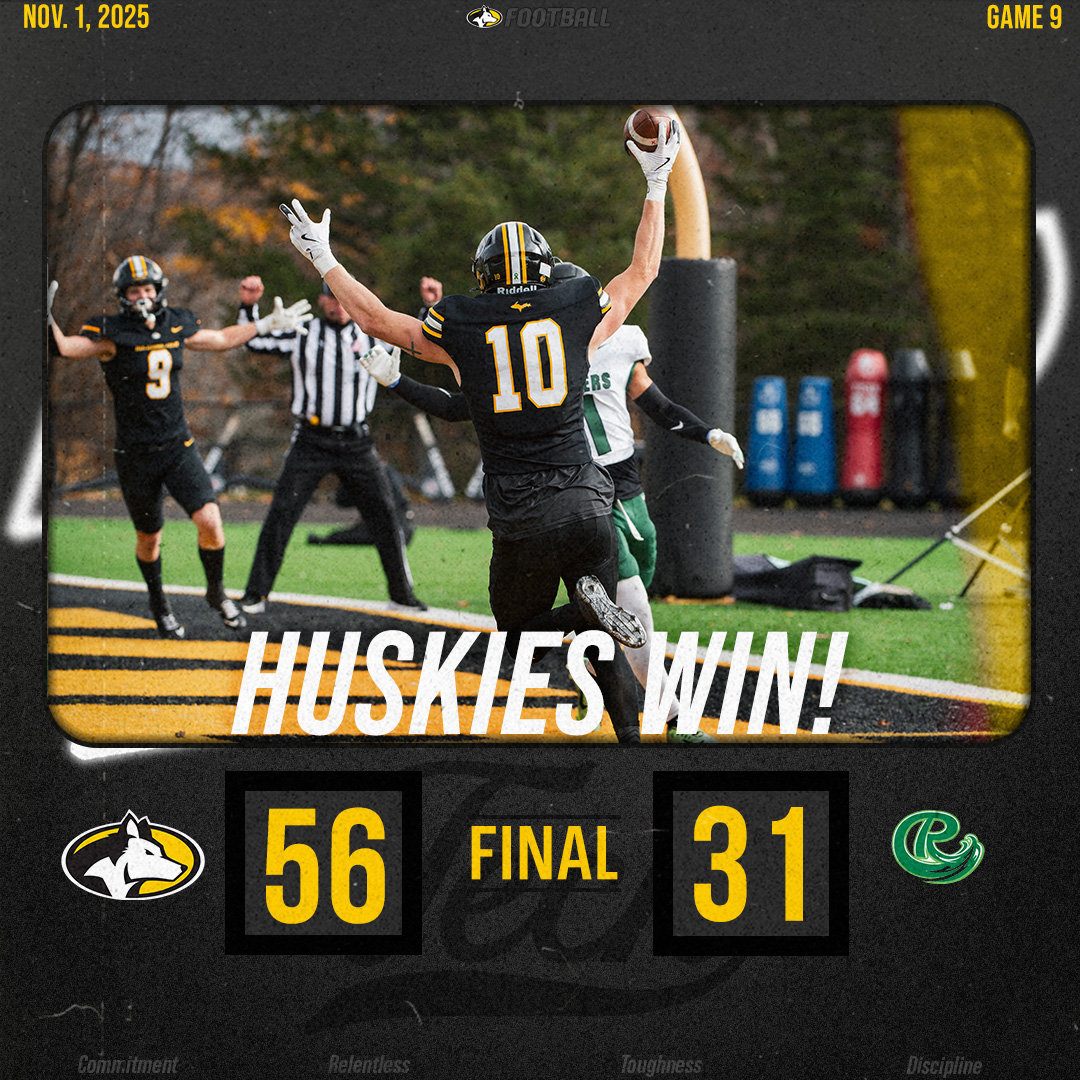 Huskies win!!!

#CRTD | #FollowTheHuskies