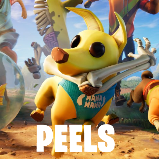 PeelsCTO's tweet photo. Fortnite is currently down for maintenance, live event was earlier this AM. Servers should open at around 5pm ET. First reward on the Battle Pass? $peels. https://t.co/NCy3cyusNa
