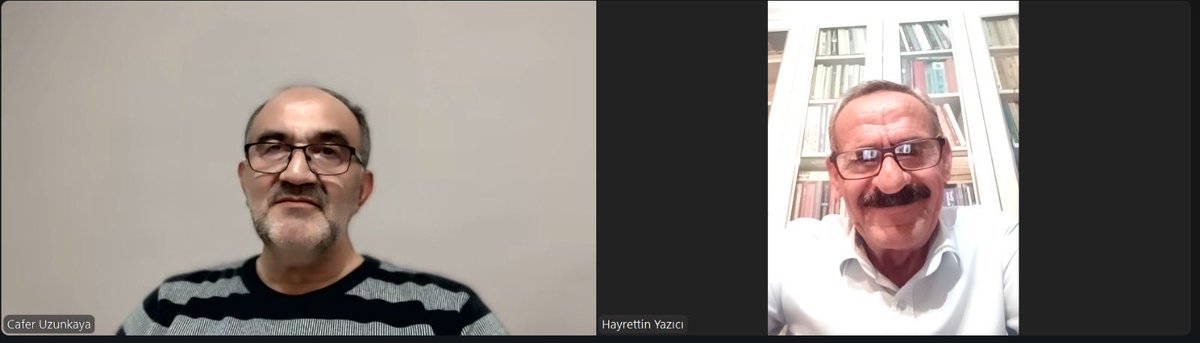Dostlar, bu toprağın türküsünü söyleyen,sözün bittiği yerde şiire koşan,uzun yol yorgunu şairimiz  Hayrettin YAZICI üstadımızla YouTube kanalımda CANLI yayındayız.
Şiirin ve fikrin aziz takipçilerini bekliyoruz.

👉 youtube.com/live/XRaY-QdJI…

#caferuzunkaya #hayrettinyazıcı