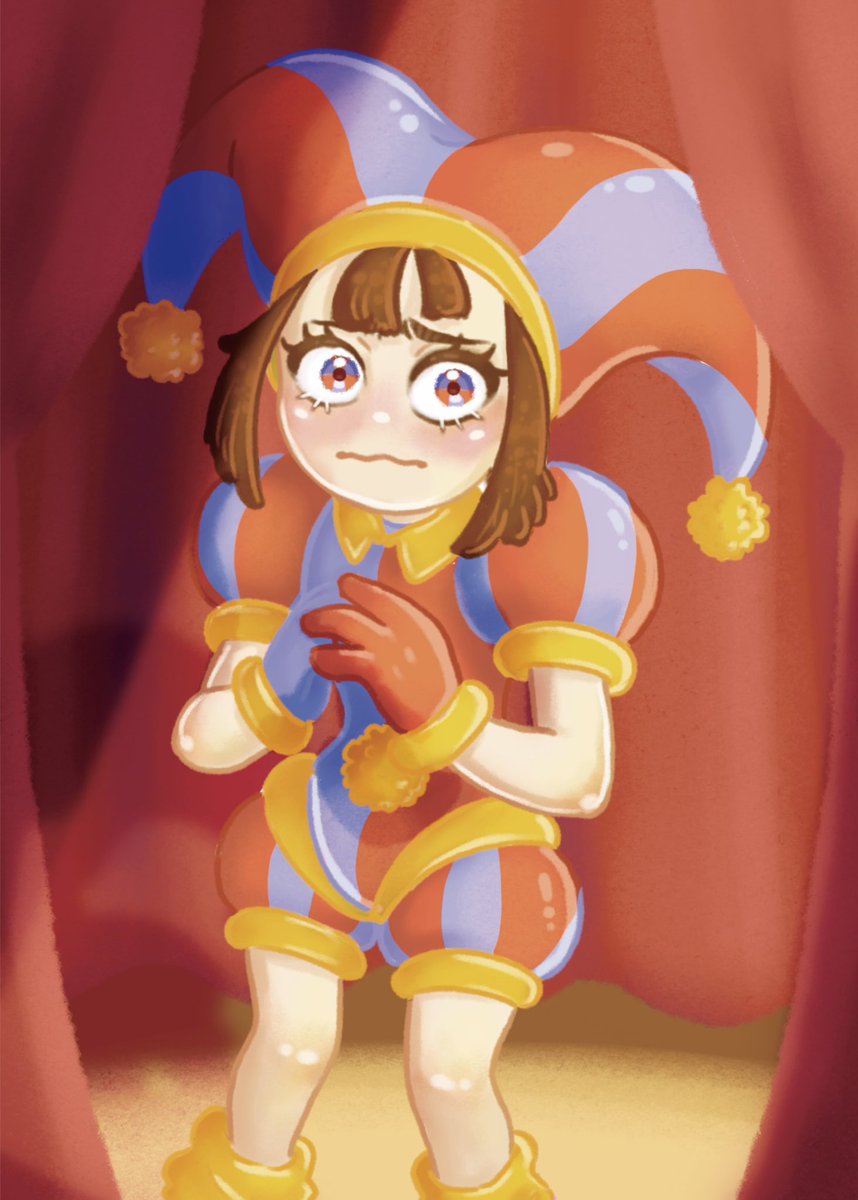 hccat_'s tweet photo. remade a pomni drawing i had in the depths of unfinished work 🥸🩷 #Pomni #TheAmazingDigitalCircus #fanart https://t.co/X6tt4gSrmd