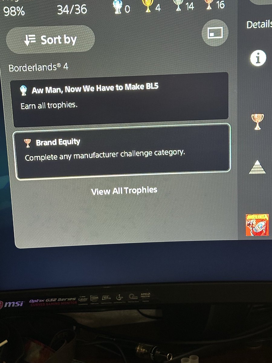ZoneyThaPrince's tweet photo. @borderlands4HQ Come on man like the keys aren’t really what I’m after 🥴🙄 like all the grinding and I had to make 2 amons cuz one didn’t track after I hit level 43 for the catch a ride trophy 😂 https://t.co/FjzhtIxAWf