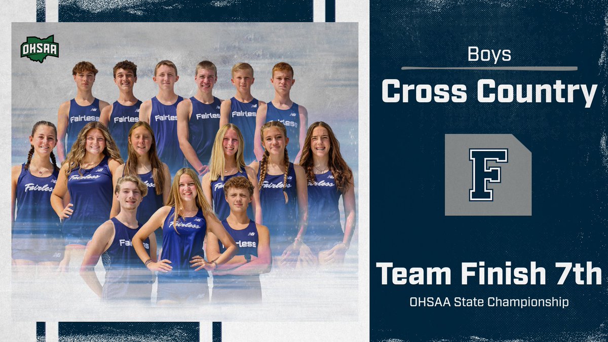 Fairless, Ohio – Our Boys Cross Country team finished 7th at the OHSAA State Championship! #GoFalconsGo #SOAR