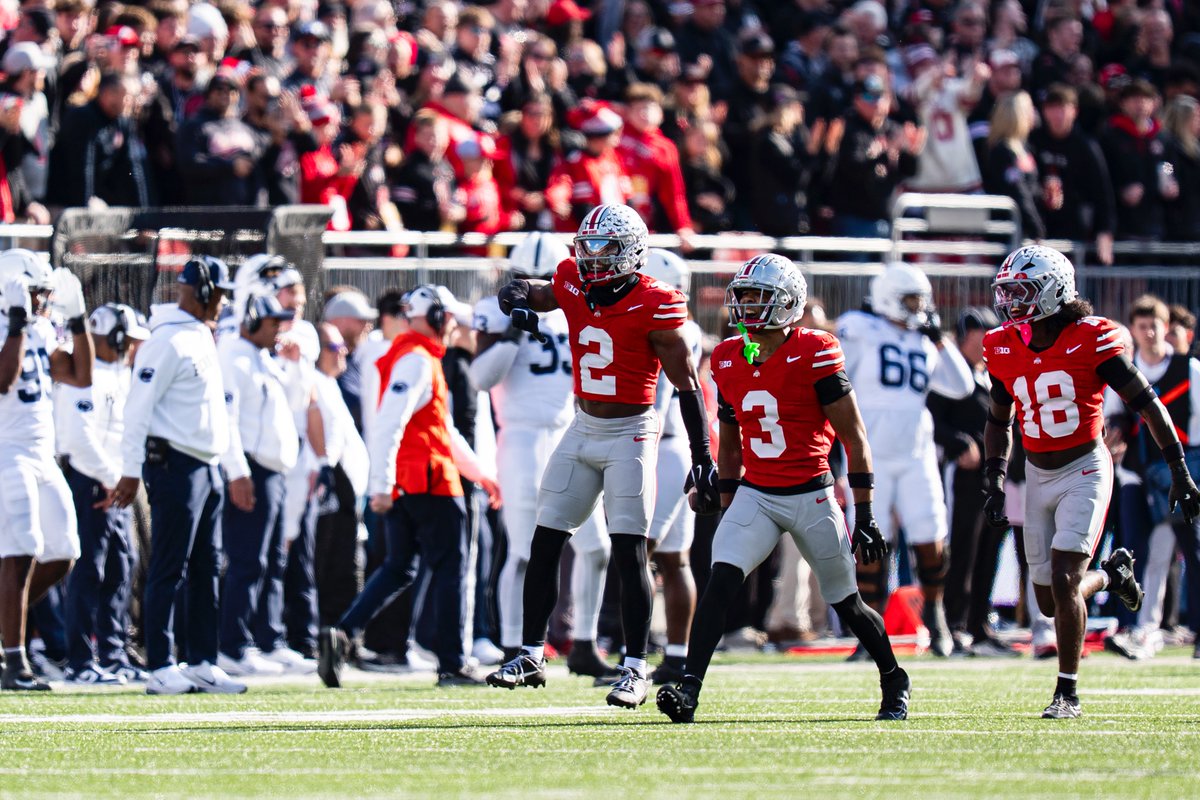 OhioStateFB's tweet image. Second half shutout from the defense ‼️