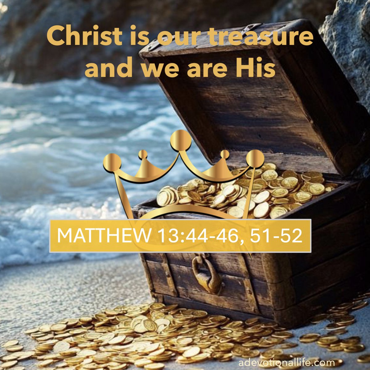SamChinenyeze's tweet photo. It’s easy to overlook, but God calls you a treasure. Do you trust His view of you? There is no other kingdom where the king so deeply delights in his people like the Kingdom of God. #adevotionallife

Matthew 13:44-46, 51-52.

https://t.co/Q1VLlinKPs https://t.co/il9EE44Slf
