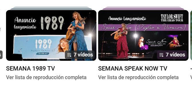 ▶️ | No sé si recordáis que, en su momento, hicimos una cuenta atrás de vídeos diarios durante la semana previa a los estrenos de #SpeakNowTaylorsVersion y #1989TaylorsVersion, a fin de celebrar y recordar la era en su versión original. (Os las dejo al final de este hilo ⬇️ ). +