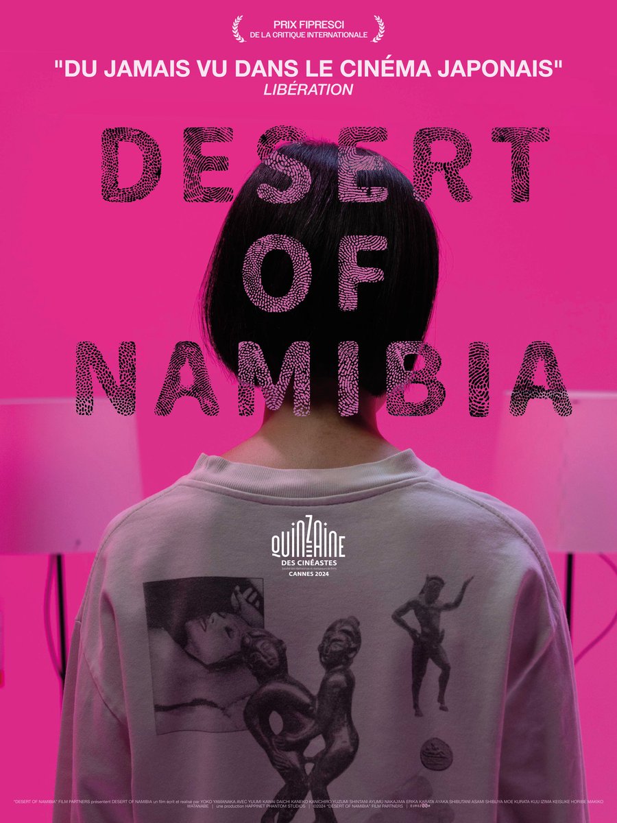 🏆SÉLECTION HORS COMPÉTITION | KINOTAYO 19EME ÉDITION🏆

🎥Désert of Namibia 「ナミビアの砂漠」
🎬Metteuse en scène: Yoko Yamanaka
🎭Interprètes: Yuumi Kawai, Daichi Kaneko, Yuzumi Shintani
📌Année: 2024 | Durée: 137min | Genre: Drame | VOSTFR

Jeune adulte désabusée, Kana vit
