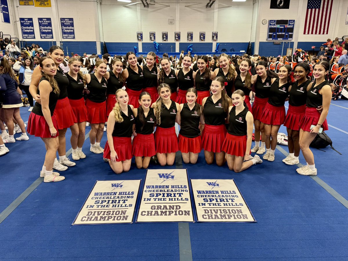 HC__Cheer's tweet photo. Great performances today at Warren Hills! One week until regionals!🤘🏼 https://t.co/0jqDvAHZlT