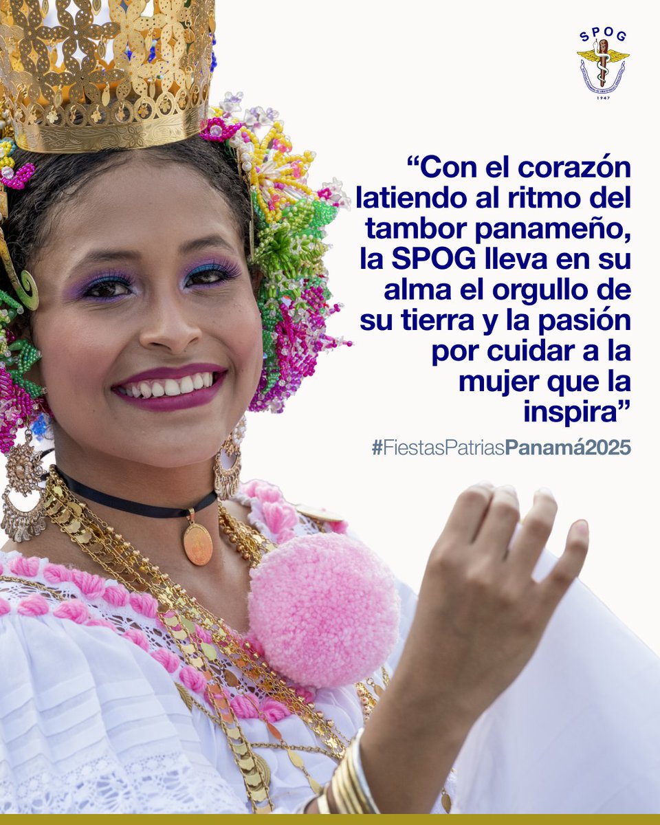 Orgullosa de sus raíces y guiada por su vocación, la SPOG late con pasión panameña para cuidar y honrar a la mujer de su tierra.

Felices #FiestasPatriasPanama2025