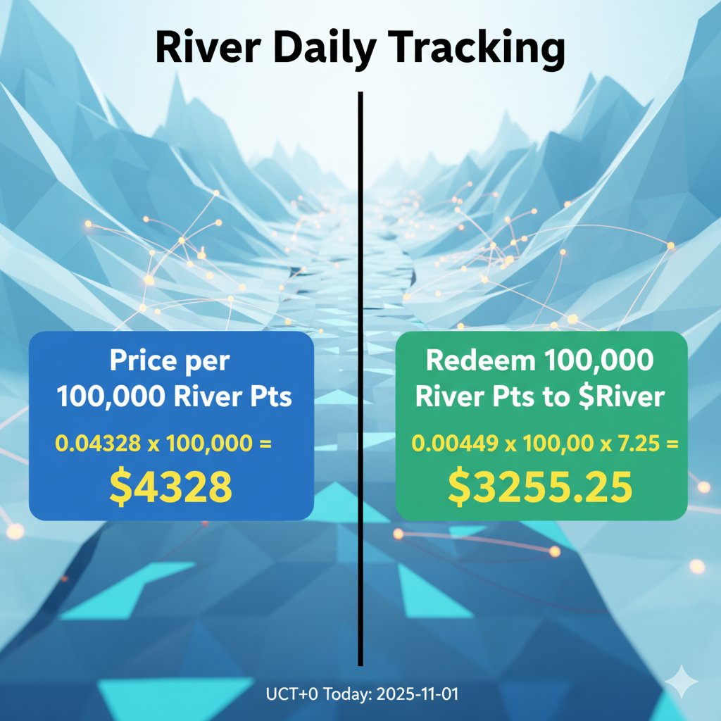 wngrnshu67709's tweet image. D36 - Huge $RIVER.

@RiverdotInc &amp;amp; @River4fun 

#RiverDailyTracking #RiverProtocol #RiverPts #RiverToken #DailyData #CryptoTracking #TokenPrice #PriceAnalysis #DeFi #Web3 #BNB #Binance #WLFI #Puffer #MEGA #satUSD #TGE #Airdrops $RIVER #Uptober #Stablecoin #리버 #야핑 #Bullish…