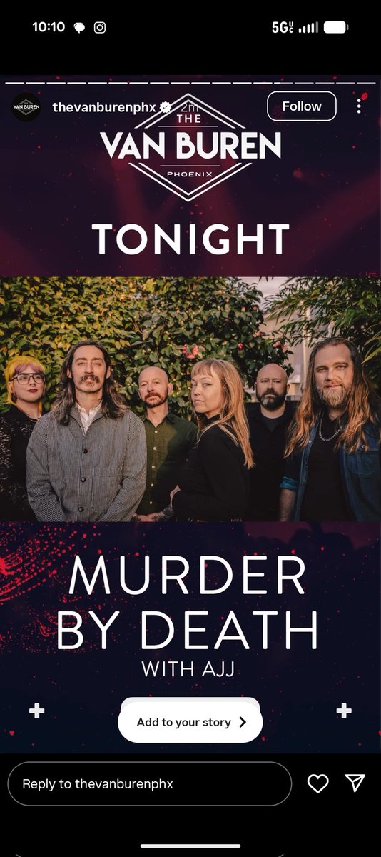Murder by Death tweet media