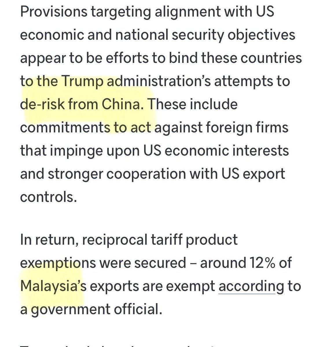 don’t 💤 on Malaysia $ALPS  

Trump Quote at the summit : “we intend to be a strong partner for many generations”