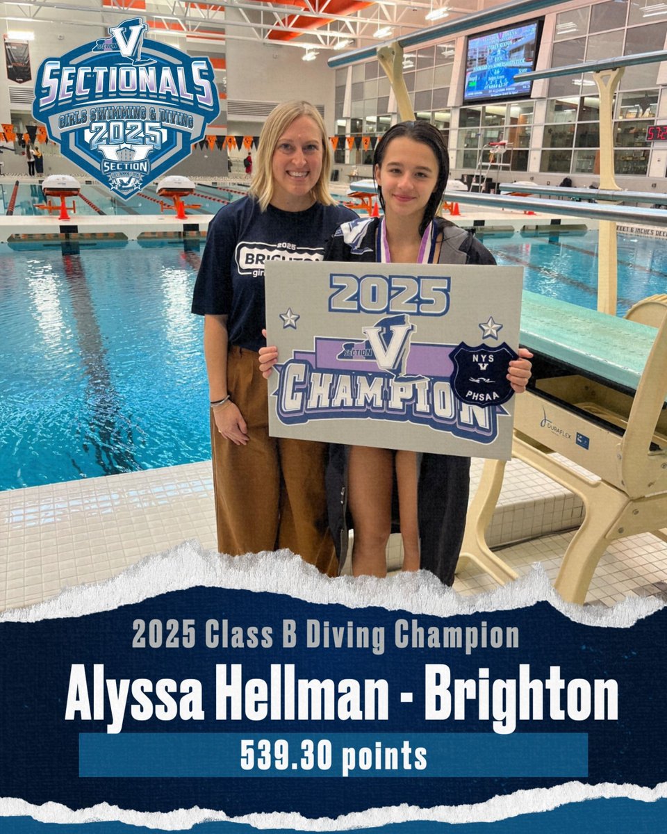 Section V Girls Swimming & Diving tweet media
