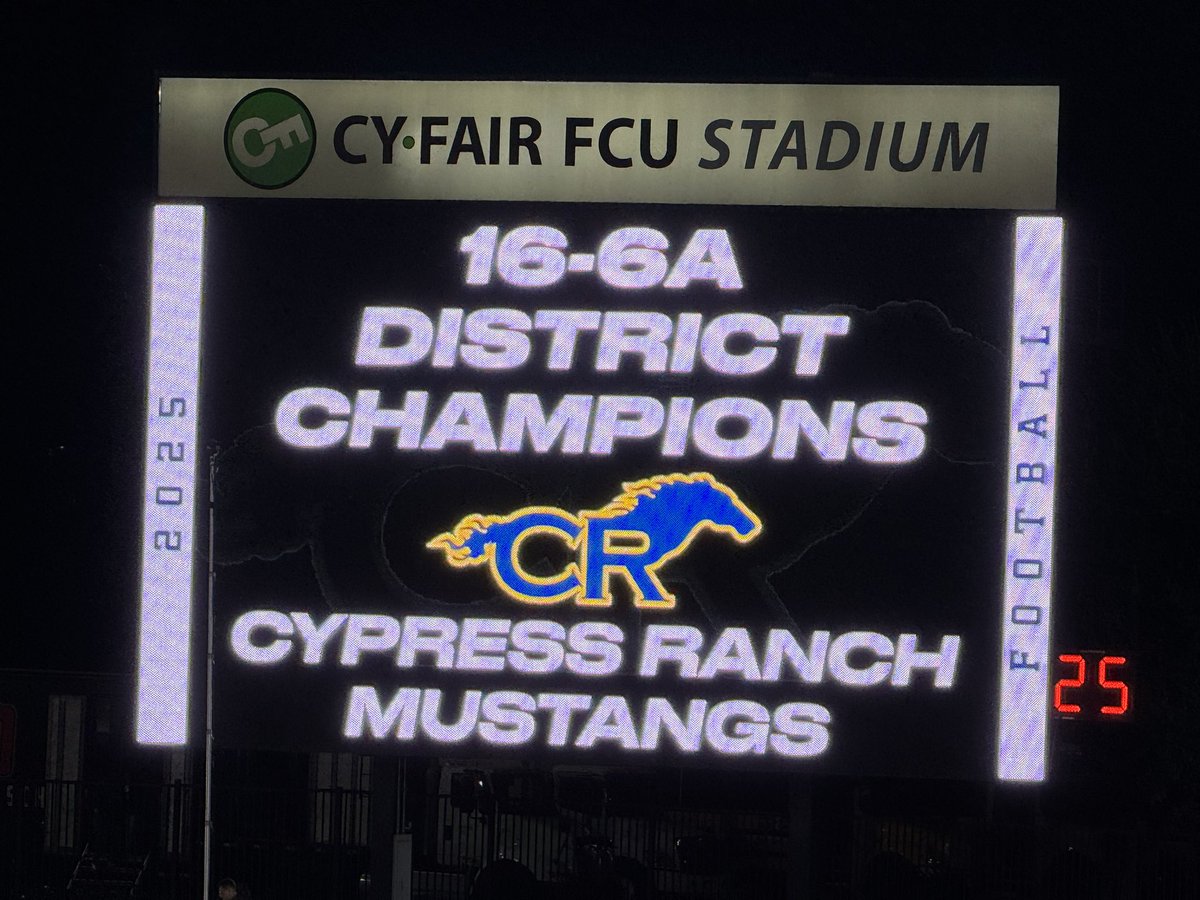 dorian_Rogers12's tweet photo. “Together we believed, together we achieved. District champions — and we’re not done yet.”
We came out on Top! District Champs 16-6A
@CyRanchFB @RANCHBOYSTRACK @Coach_Ware @CoachScottTX @Coach_Herrera76 #HardWorkPaysOff #WeareaTEAM #football @Jalil_Johnson21 #runitup https://t.co/yfbnvVigjv