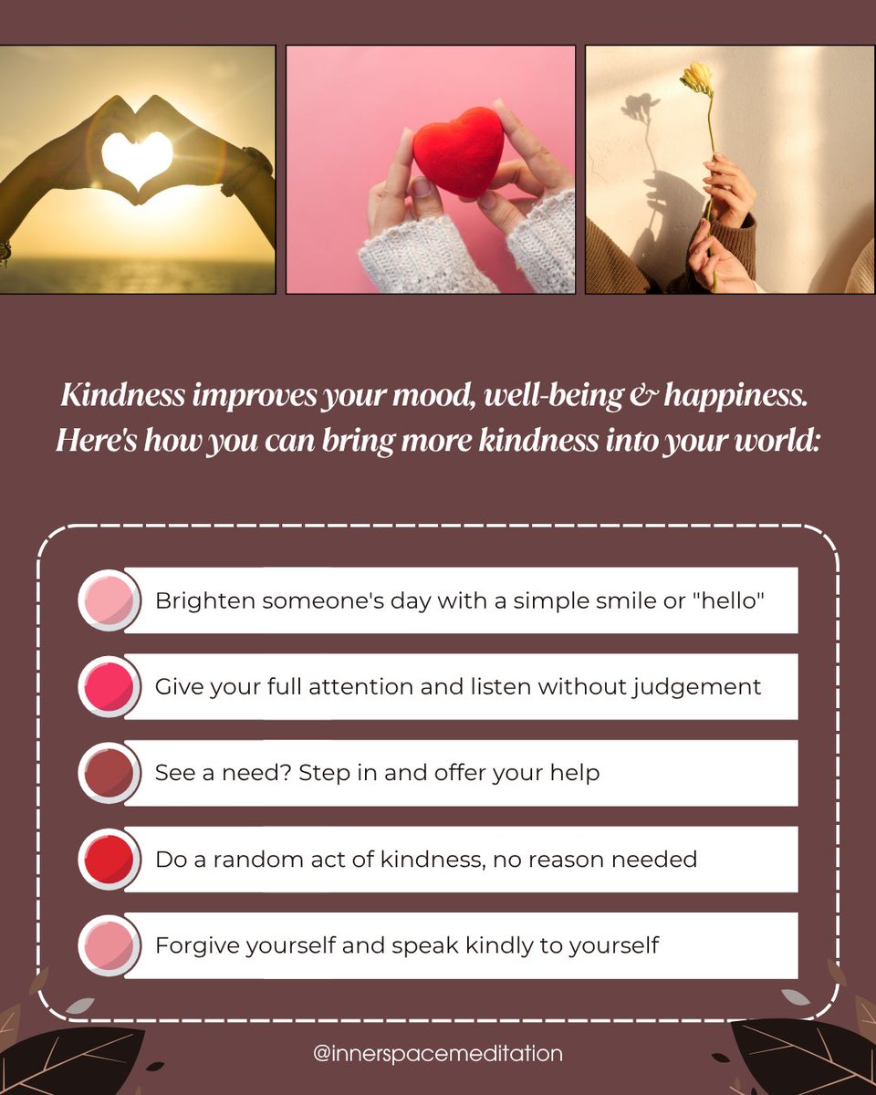 inner_space's tweet image. It&apos;s World Kindness Day. 💛

Kindness is a ripple — one gentle act can touch countless hearts.

Today, let’s create waves. 🌊

#WorldKindnessDay #ChooseKindness #Kindness