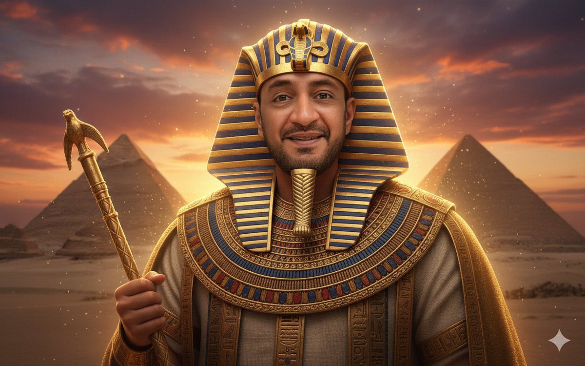 قبل افتتاح المتحف المصري بحوالي اسبوع  كنت اصحي علي تغريدات ومنشورات مليئه بالفرحه والسعاده من هذا الرجل وفرحان بالحدث بكلماته وتغريداته الجميله في حب مصر 🇪🇬 

اليوم بعد انتهاء الاحتفال وأفتتاح #المتحف_المصري_الكبير احب اشكرك من كل قلبي علي حبك لمصر 🇪🇬🇦🇪 شكرا #إبراهيم_بهزاد