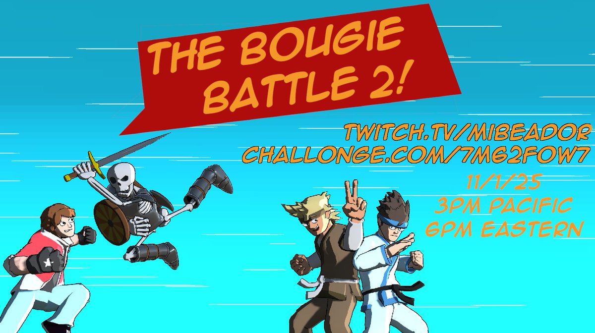 In just 2 and a half hours, later today, the Bougie Battle 2 will begin! You won't wanna miss out on this high level Duels of Fortune action, or come and chill in the stream if you want.