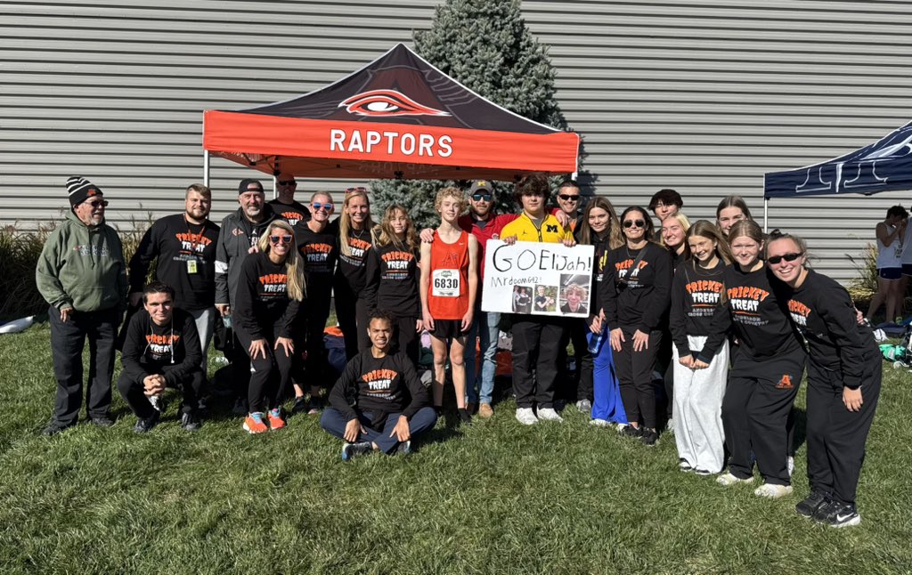 HUGE SHOUTOUTS of CONGRATULATIONS to ELIJAH TRICKEY
for an AMAZING RUN which earned him 48th Place at the STATE CHAMPIONSHIPS!!!
We are so very THANKFUL for this MAGICAL RIDE that ELIJAH has taken us <a href="/AndersonRaptors/">Anderson High School</a> on!!!
WE ARE SO PROUD!!!
#AHShasGREATkids
#AHSisFAMILY