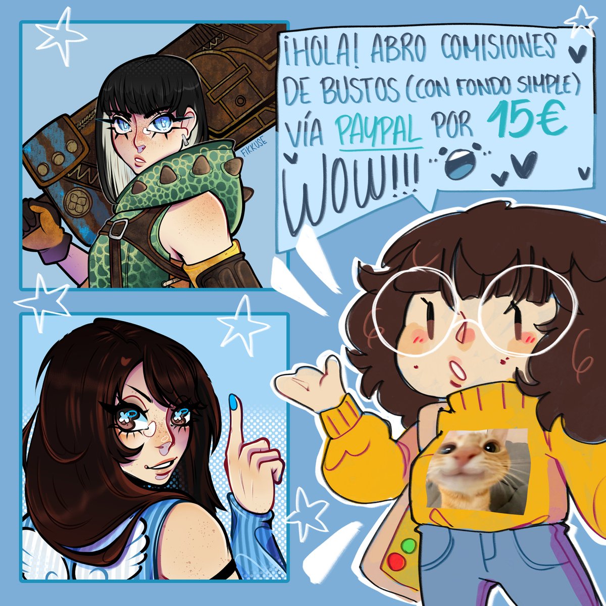eva ⭐ OPEN COMMISSIONS! tweet media