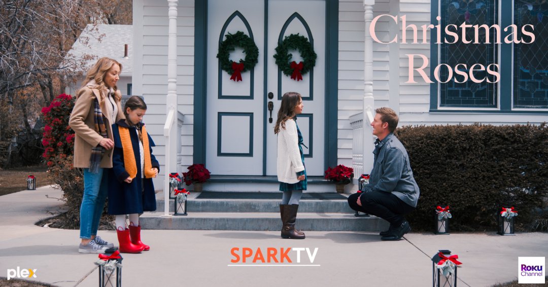 🎄 Love blooms where you least expect it.
Watch CHRISTMAS ROSES on SparkTV — now streaming in the US &amp; Canada on Roku &amp; Plex.
#ChristmasRoses #SparkTV #HolidayMovies