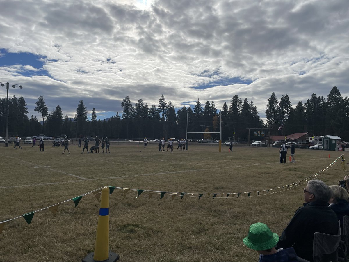 In Lincoln for some 6-man playoffs, also known as basketball on grass. A Lynx fan today.