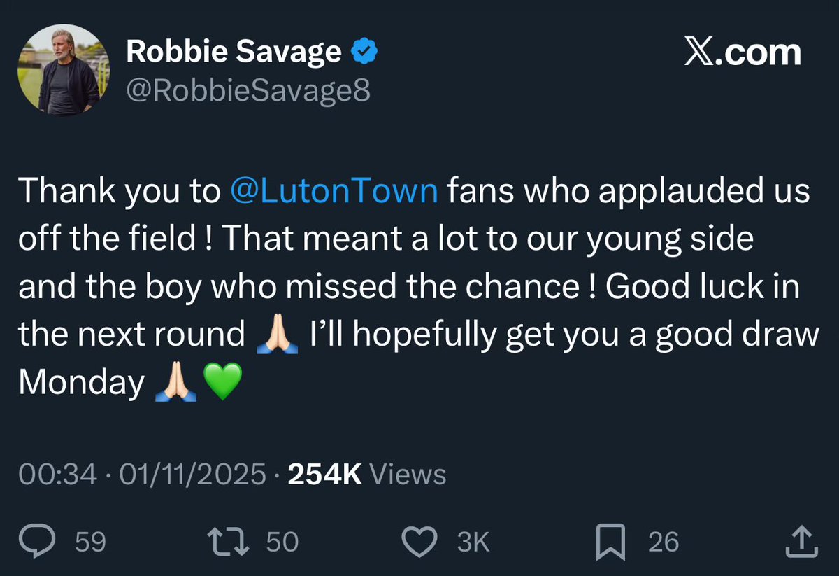 Still managing to blame his own player and be self-obsessed when doing a ‘classy’ tweet