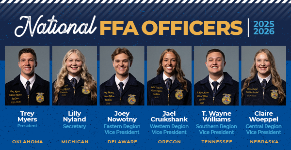 The 2025-2026 National FFA Officers! #FFA25