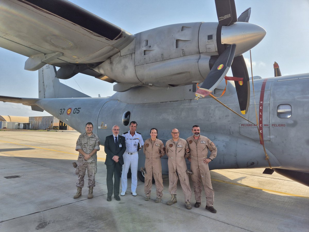 En Yibuti #Djibouti con el Destacamento #Orion del <a href="/ejercitodelaire/">Ejército del Aire</a> 
<a href="/EmbSpainAddis/">Embajada de España en Etiopía</a> 
<a href="/MAECgob/">Ministerio de Asuntos Exteriores, UE y Cooperación</a>