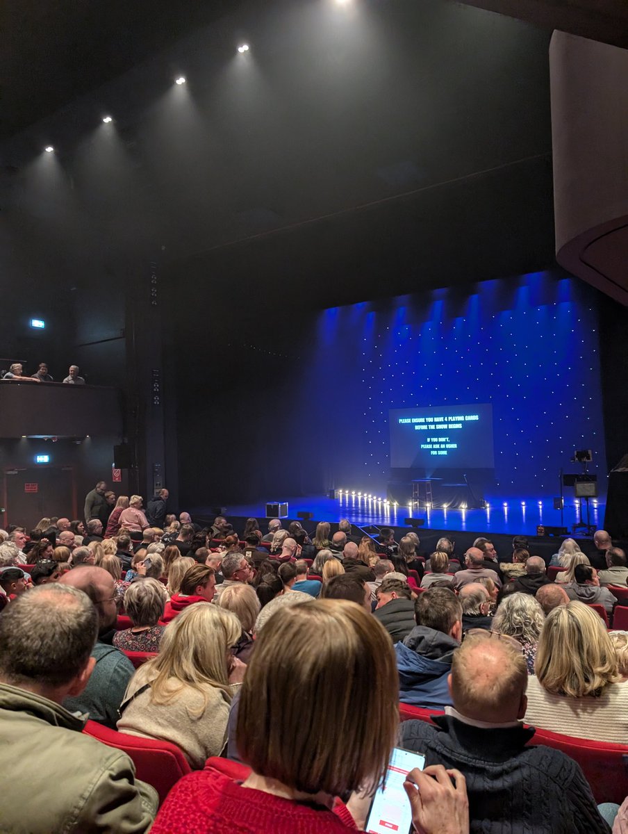alliebevan's tweet photo. Excited to be here and see @richjonesmagic at Lichfield Garrick 👋😊 https://t.co/ZiaYMfY5g1