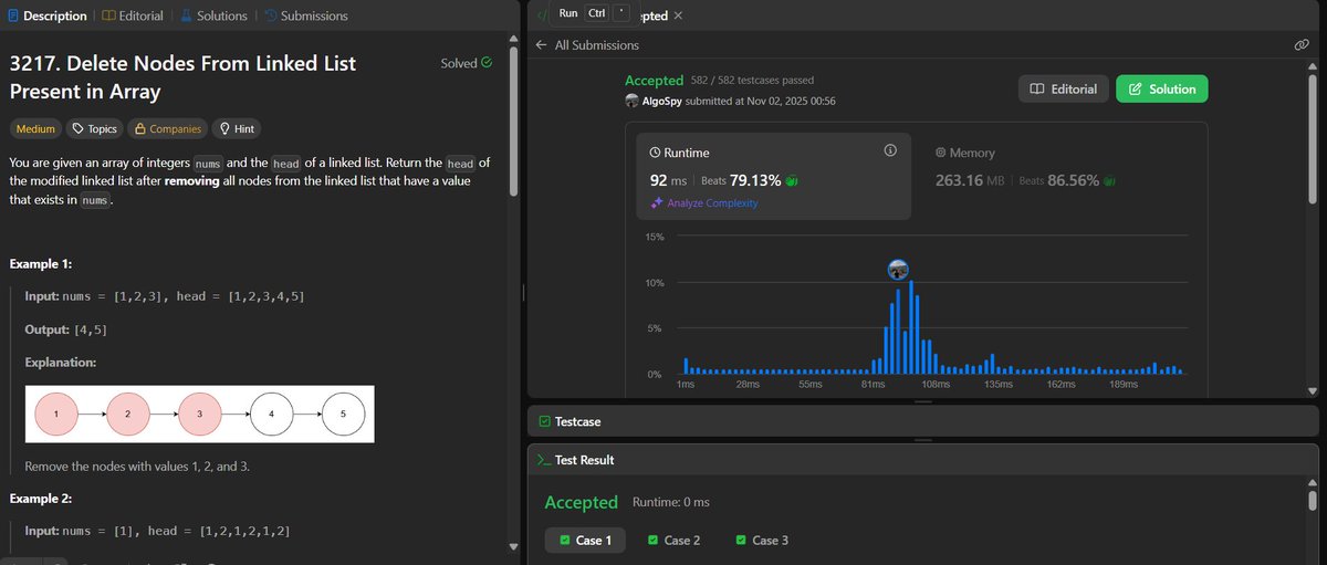 AlgoSpy4's tweet image. I always expect questions like this to show up in interview…
but they never do 😭, maybe the test system senses my peace and says,
Let’s throw in some weird advance graph/tree/dp questions instead. 💀💻
#CodingLife #DSA #Interviews #TechHumor