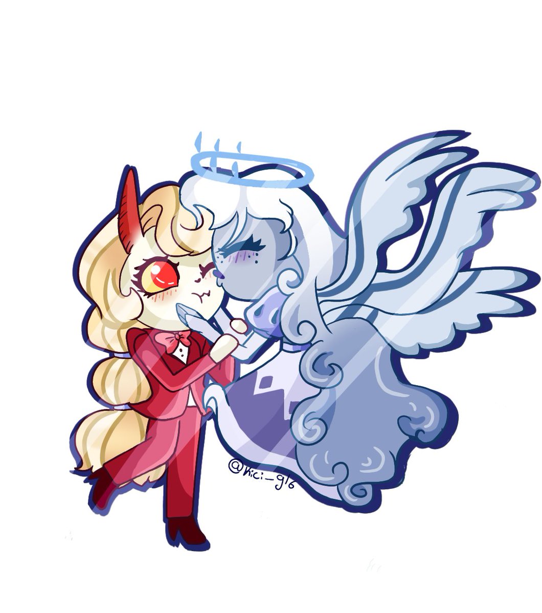 Charlie x Emily un dibujo rapido de este ship tipo stikers :))

Soy culpable de que me guste este ship okeyy...

#HazbinHotel #HazbinHotelFanart #charlyxemily #emilyxcharlie