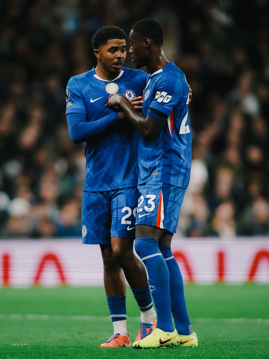 Trevoh Chalobah registered more clearances (9) and Wesley Fofana registered more successful take-ons (3/4), more defensive aerial duels won (4/4) and total duel battles (9) than any other players for either Tottenham or Chelsea. 👏
