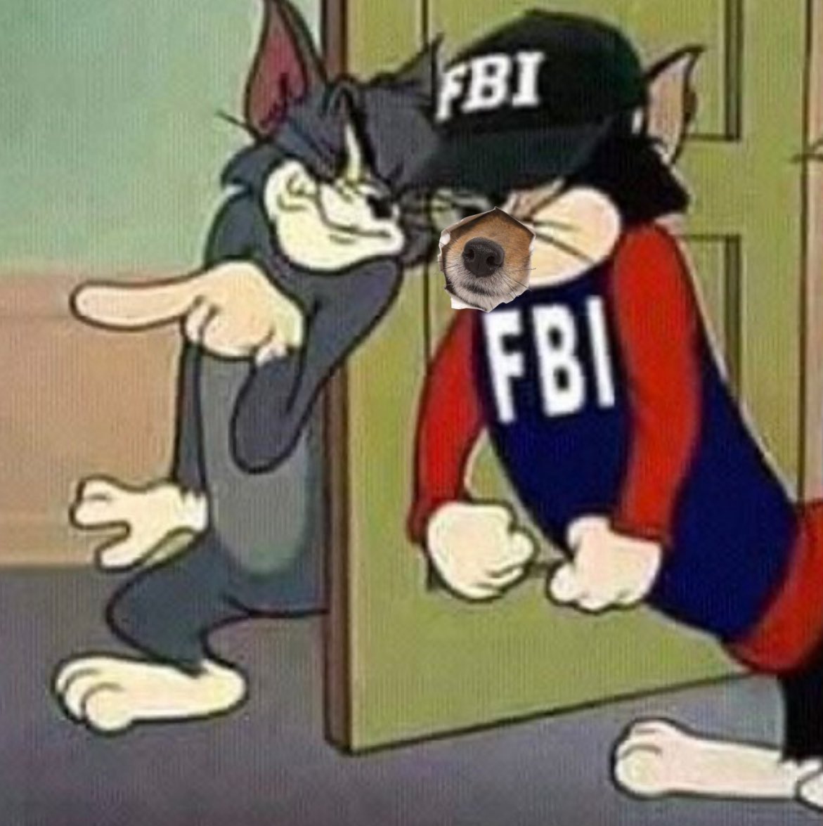 it’s nose guys right over there