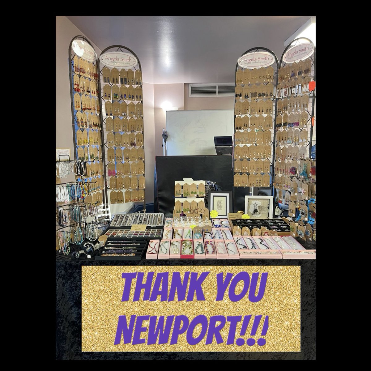 Did you miss me at the Cosy Hall, Newport? 
If you live nr Stafford I will be taking my jewellery to <a href="/IngestreO/">The Orangery Ingestre</a> tomorrow so please pop over and find me there!!