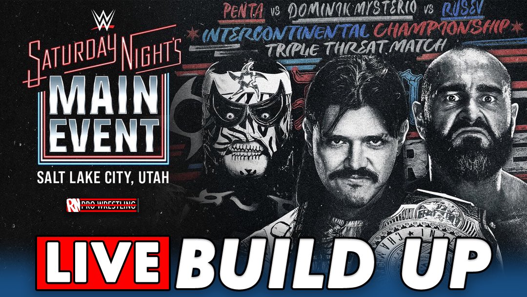 🔴 FROM 9PM GMT (2PM PT/5PM ET)

Join our Saturday Night's Main Event Build Up show taking you all the way up to the start of SNME!

🔹 Full match card preview
🔹 LIVE last min predictions
🔹 WWE Countdown watchalong
🔹 Latest #SNME  rumours
 ➕more

🎥 youtube.com/live/MxN-Si5ZO…