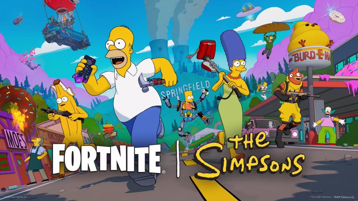 flooowbtw's tweet photo. 🔥🔥SIMPSONS BATTLEPASS GIVEAWAY🔥🔥

Retweet this post, follow me on X and 
 (@yoflooow) ON TikTok

Drawing winner in 4 hours time (ITEM SHOP RESET)

+ 1K VBUCKs on TIKTOK LIVE NOW! https://t.co/s2yETsyJaD