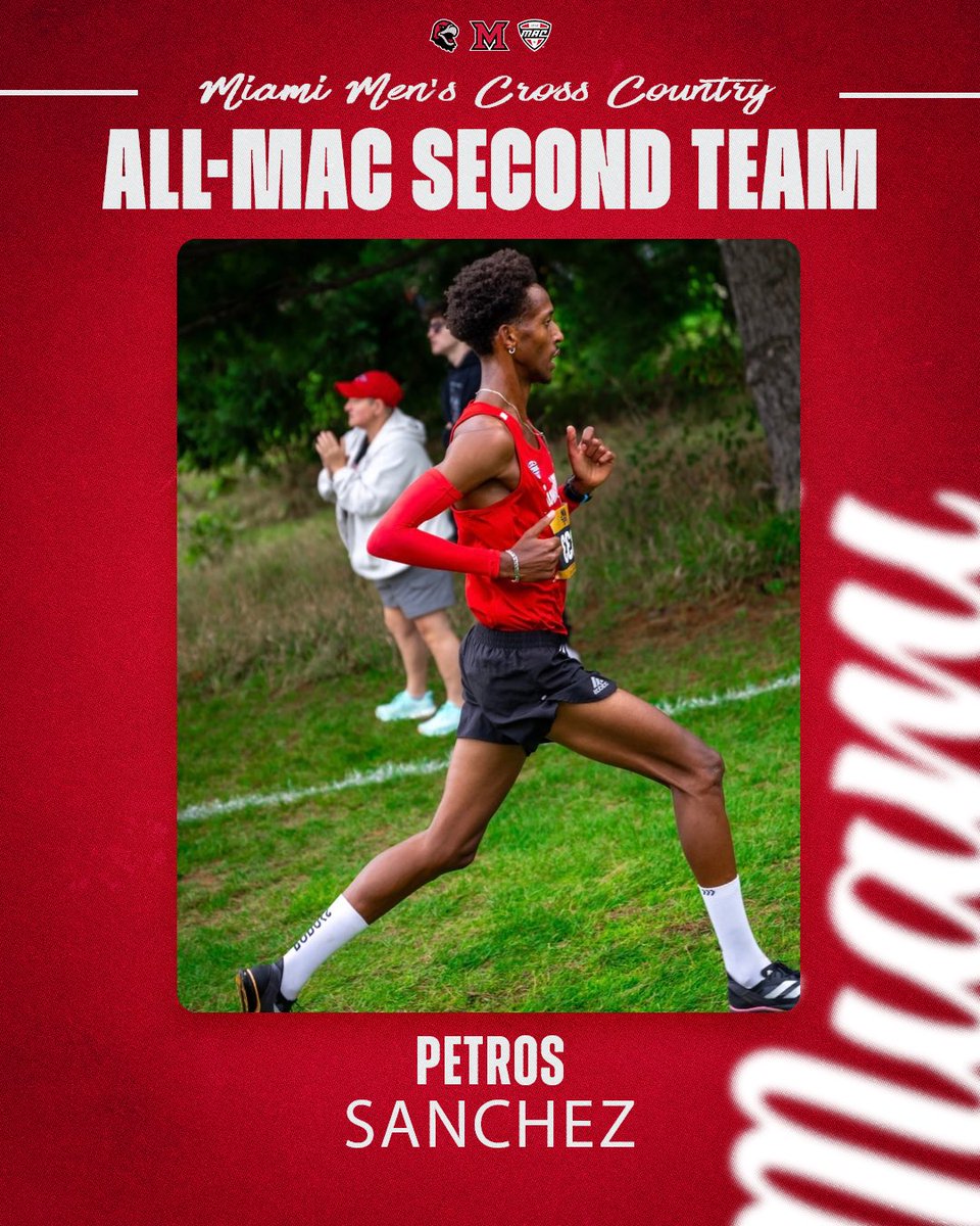 Congratulations to Petros Sanchez for earning All-MAC Second Team honors!
#RiseUpRedHawks